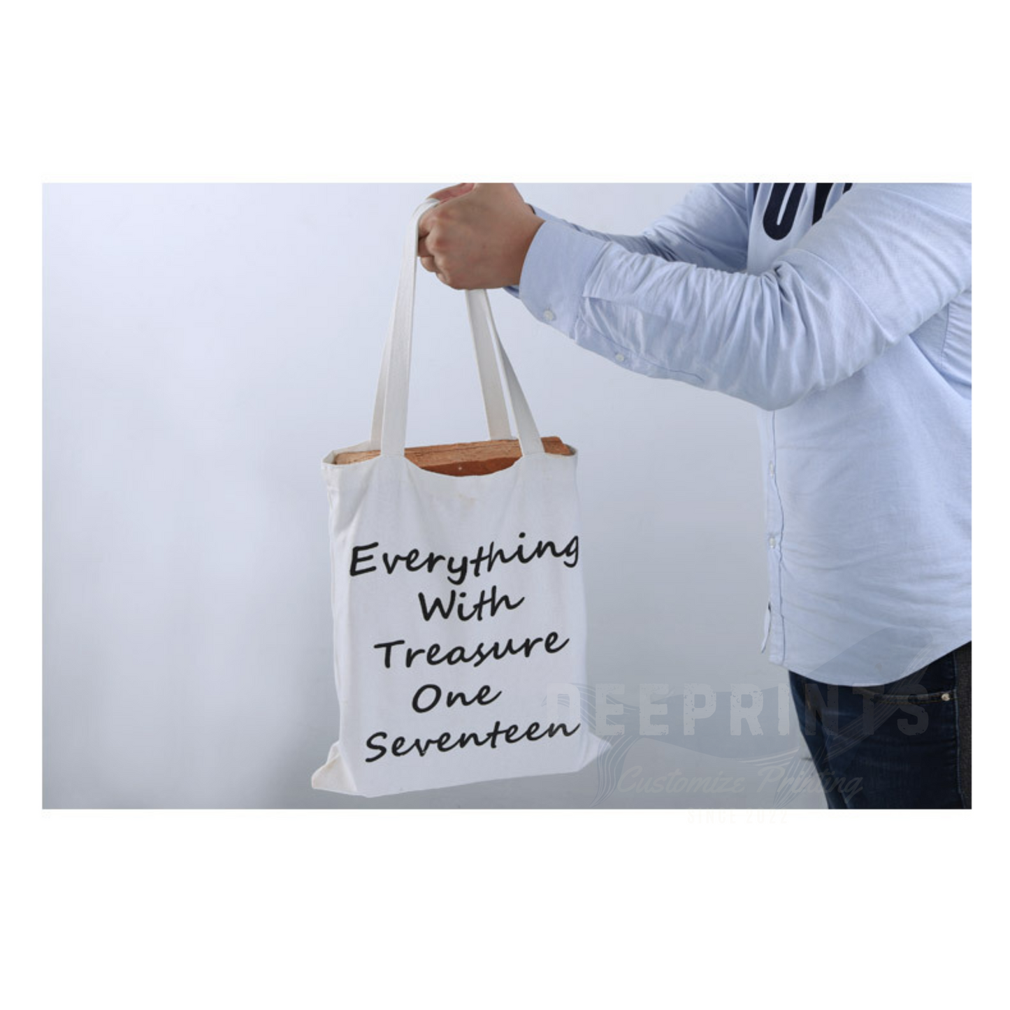 Tote Bag 40x35cm - 12oz Plain White Color