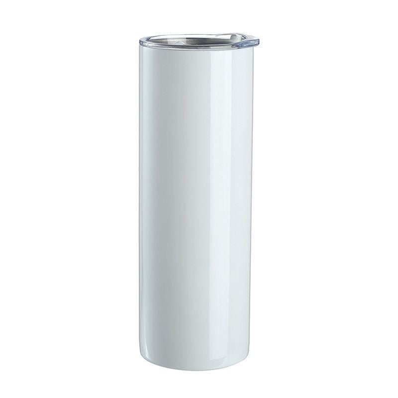 Insulated Flask with Coating - 550ml - White